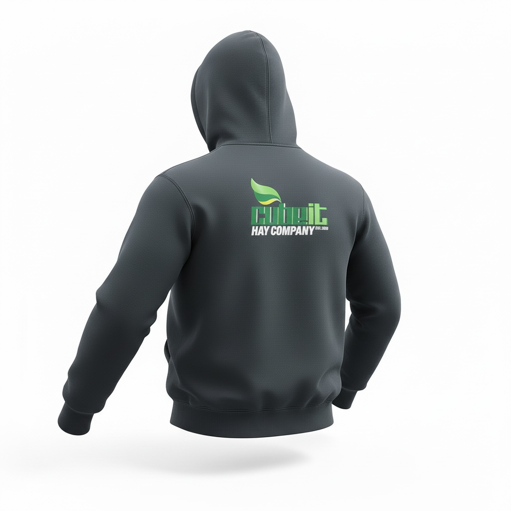 Horse logo cubeit hoodie